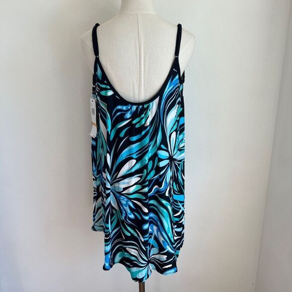 Coco Reef Darling Cover Up Beach Dress Black and Blue Size Small NWT - Picture 8 of 13